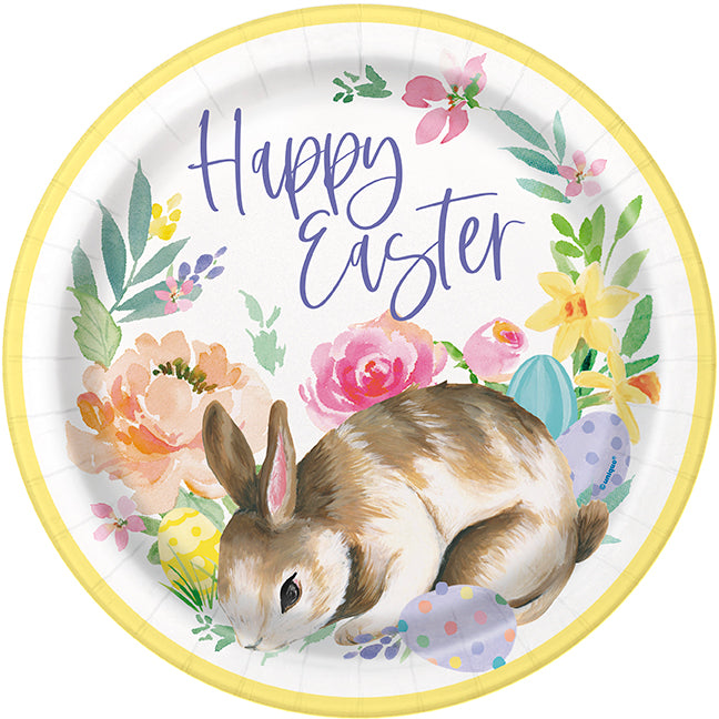 Classic Easter 9in Plates 8ct