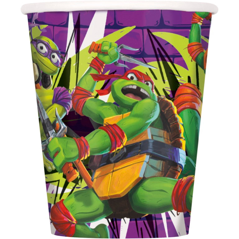 TMNT 9oz Paper Cups 8ct