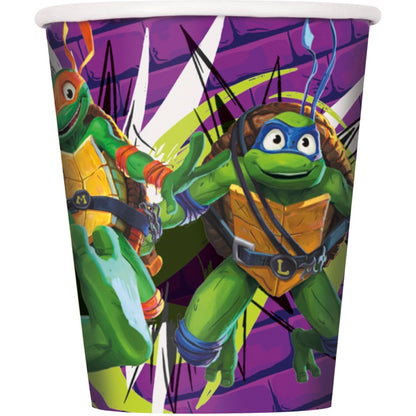 TMNT 9oz Paper Cups 8ct