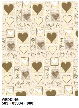 Roll Wrap Bridal Hearts 30in x 5ft