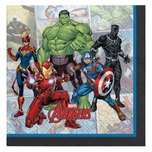 Marvel Avengers Powers Unite Lunch Napkins 16ct