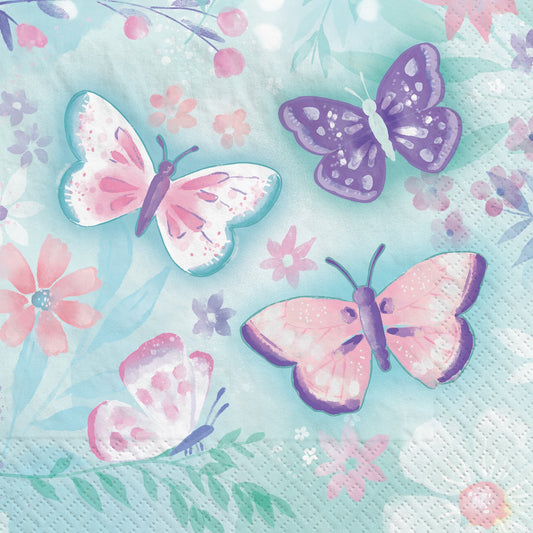 Flutter Lunch Napkins 16ct