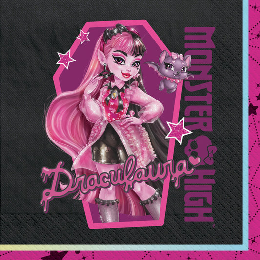 Monster High Lunch Napkins 16ct