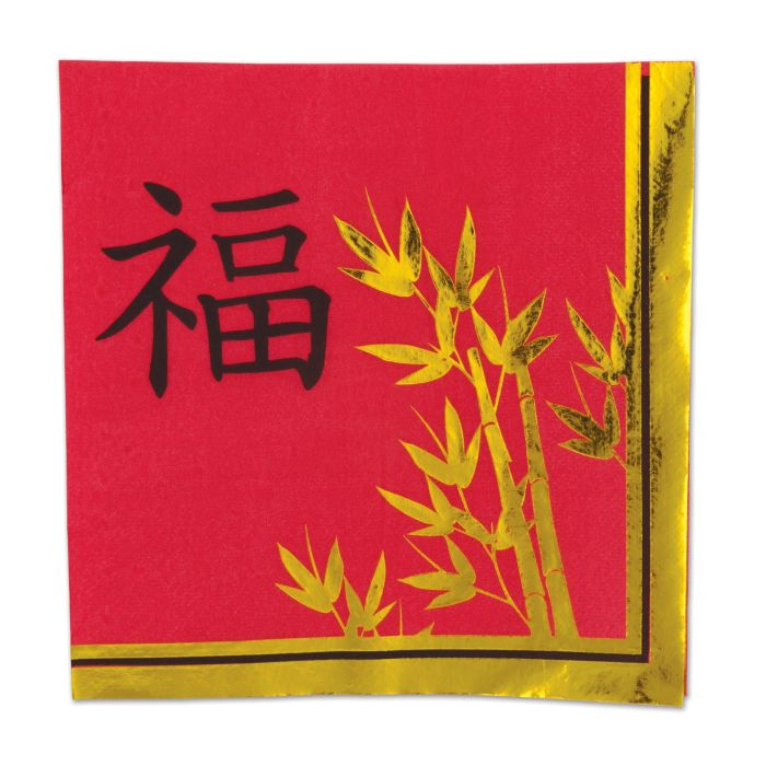 Asian Lunch Napkins 16ct