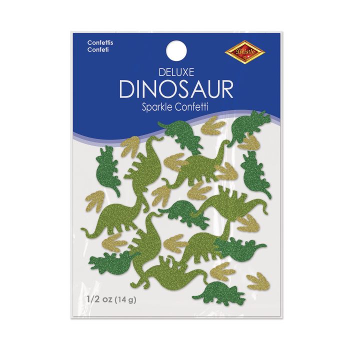 Dinosaur Deluxe Sparkle Confetti