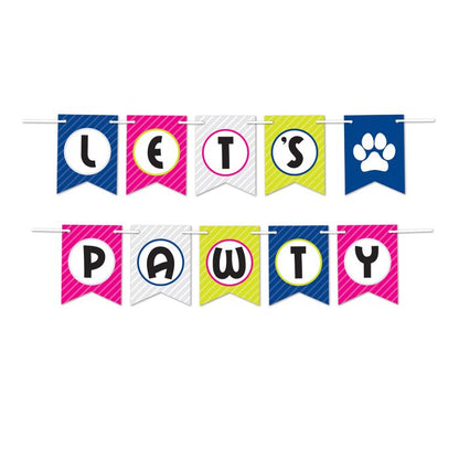 Let's Pawty Banner