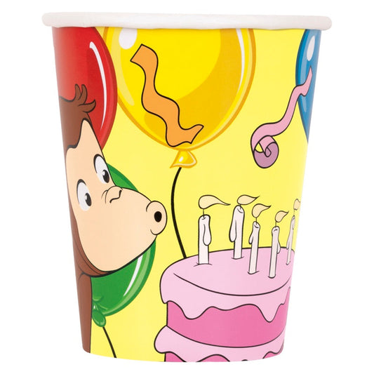 Curious George 9 oz. Paper Cups 8ct