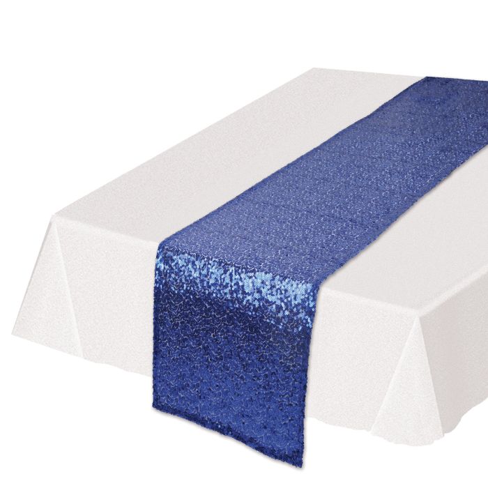 Sequined Table Runner 11.25in x 6.25ft