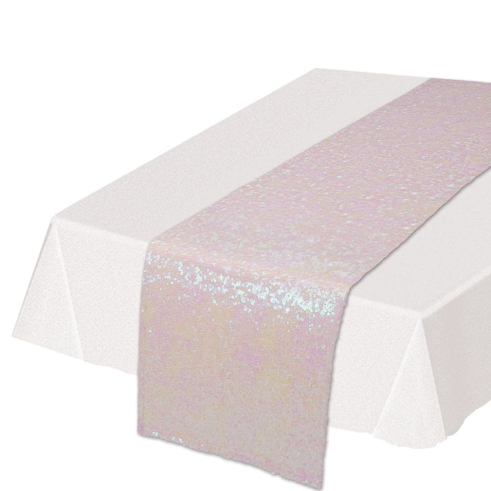 Sequined Table Runner 11.25in x 6.25ft