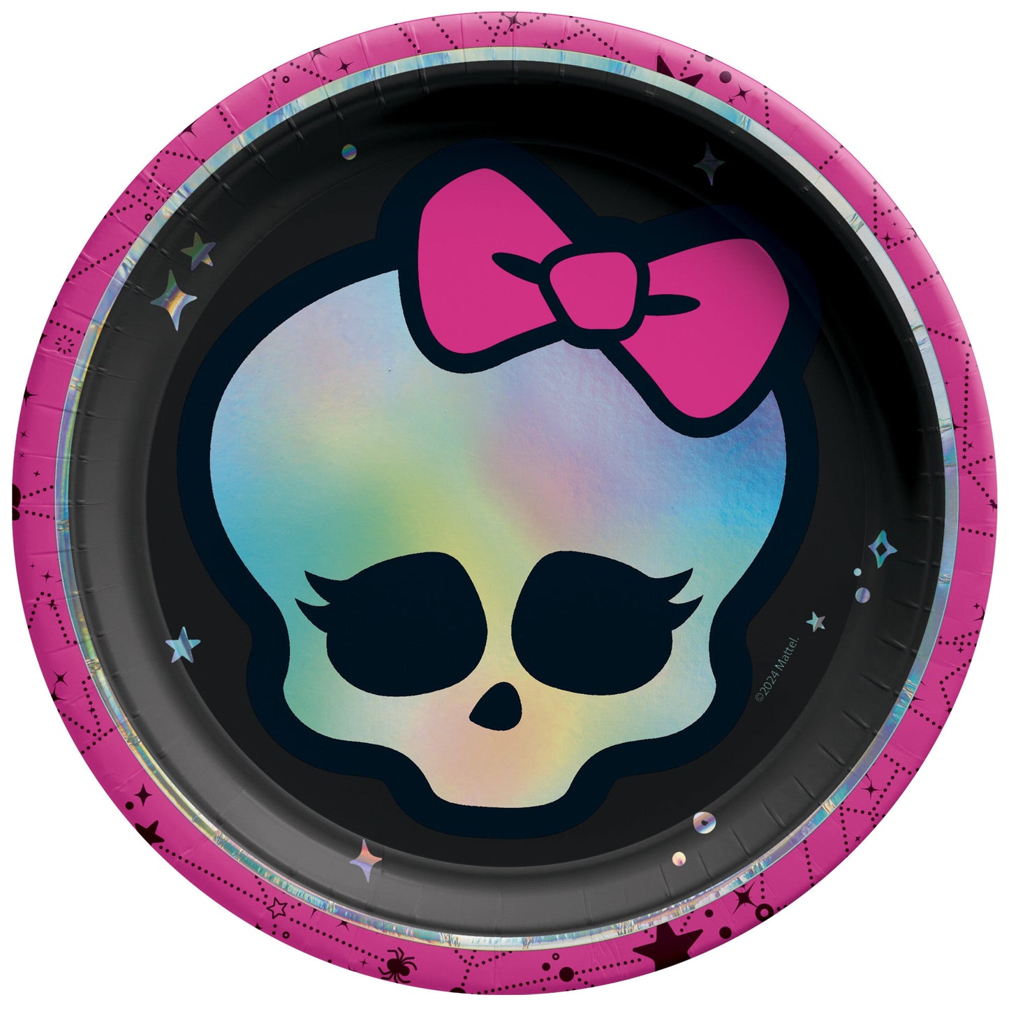 Monster High 7in Iridescent Plates 8ct