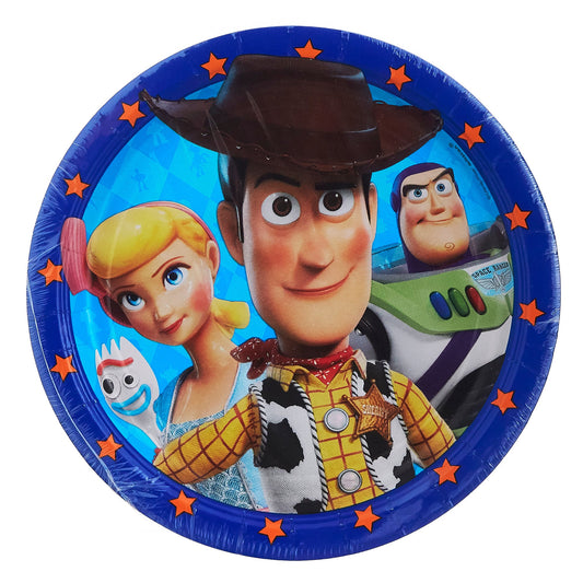 Disney Toy Story 4 Round 9in Plates 8ct