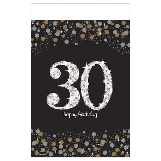 Sparkling Celebration 30 Plastic Table Cover