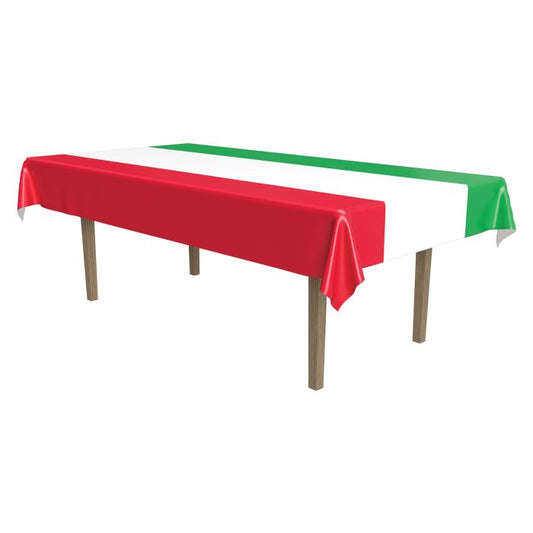 Red, White & Green Table Cover