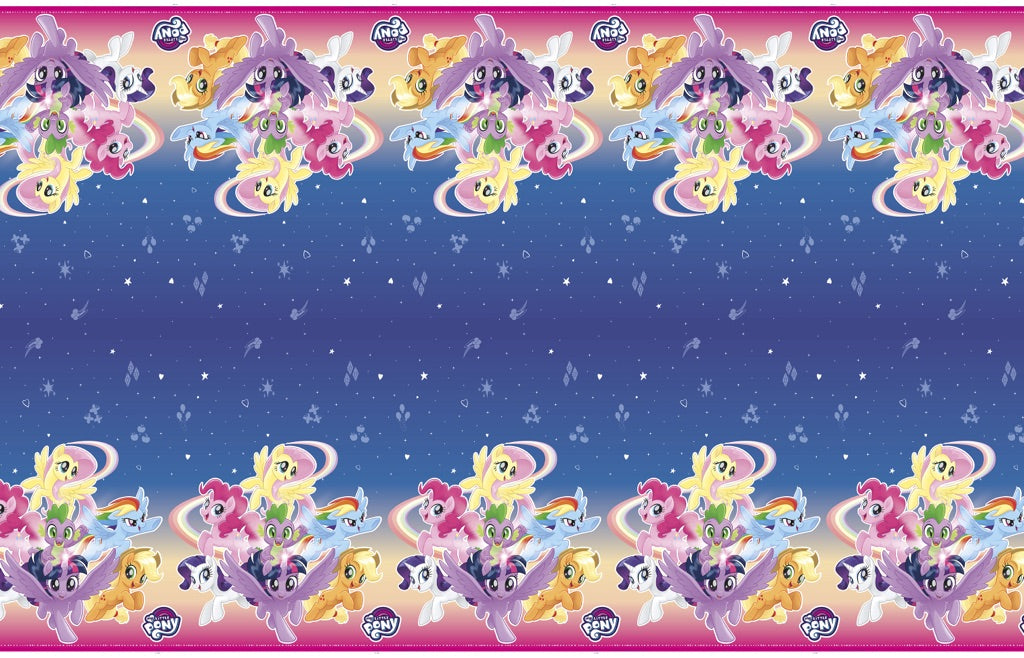 My Little Pony Plastic Table Cover 54" x 84"