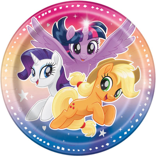 My Little Pony 7" Plates  8ct