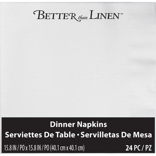 Better Than Linen Dinner Napkins 24ct