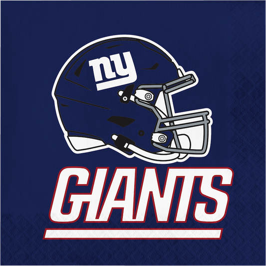 NY Giants Lunch Napkins 16ct