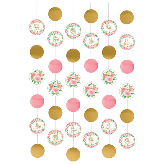 Floral Baby String Decoration