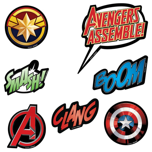 Marvel Avengers Powers Unite Vinyl Decorations