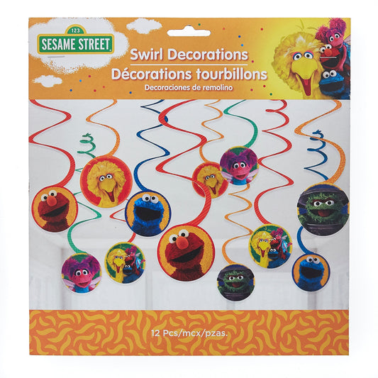 Sesame Street Spiral Decoration