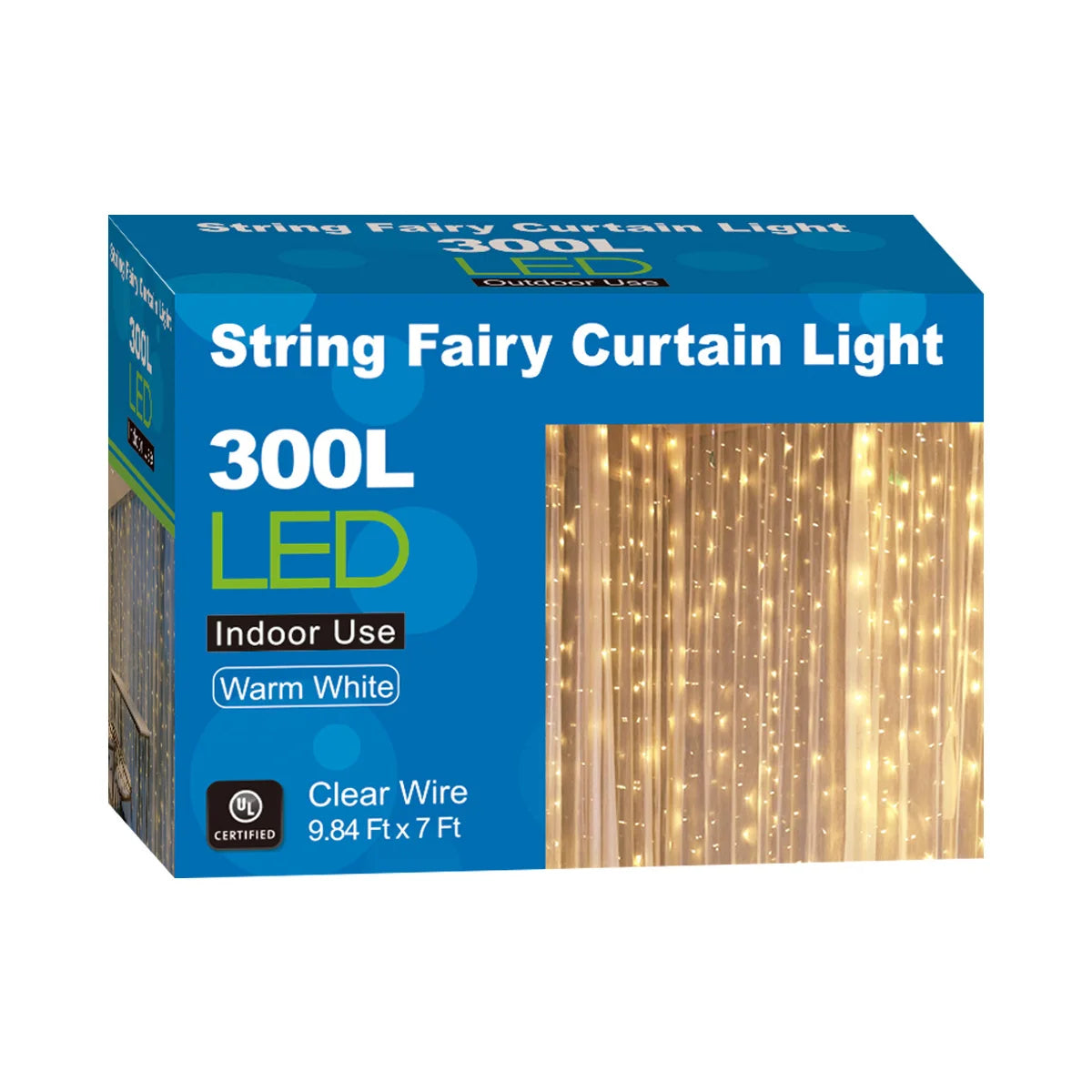 Fairy String Light Curtain