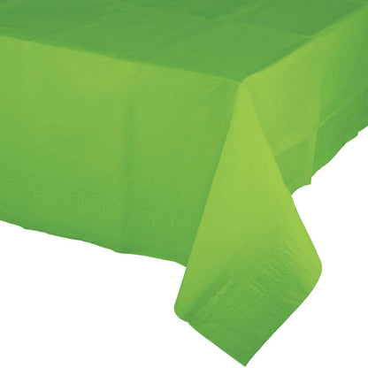 Rectangle Paper Table Cover - Lime 54"x108"