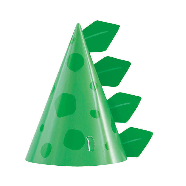 Blue & Green Dinosaur Party Hats 8ct