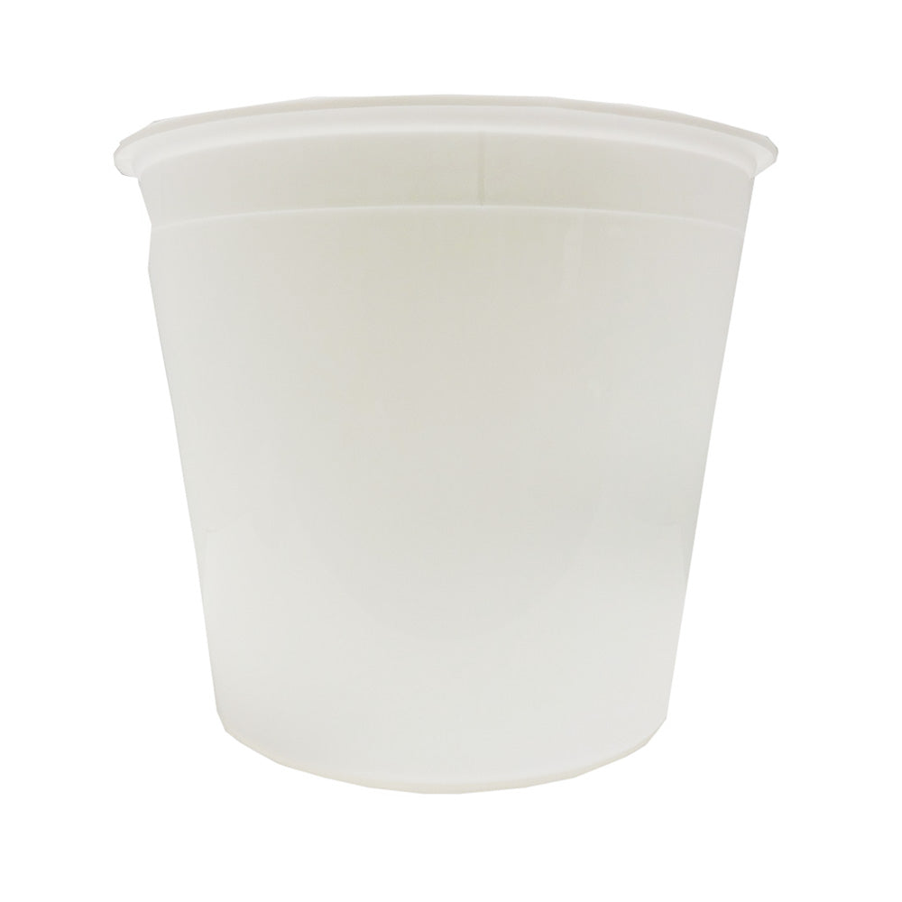 White Plastic Containers & Lids