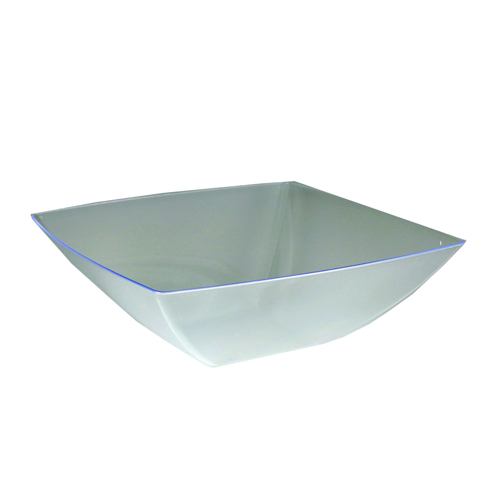 Simply Squared Clear Plastic Bowls & Tray