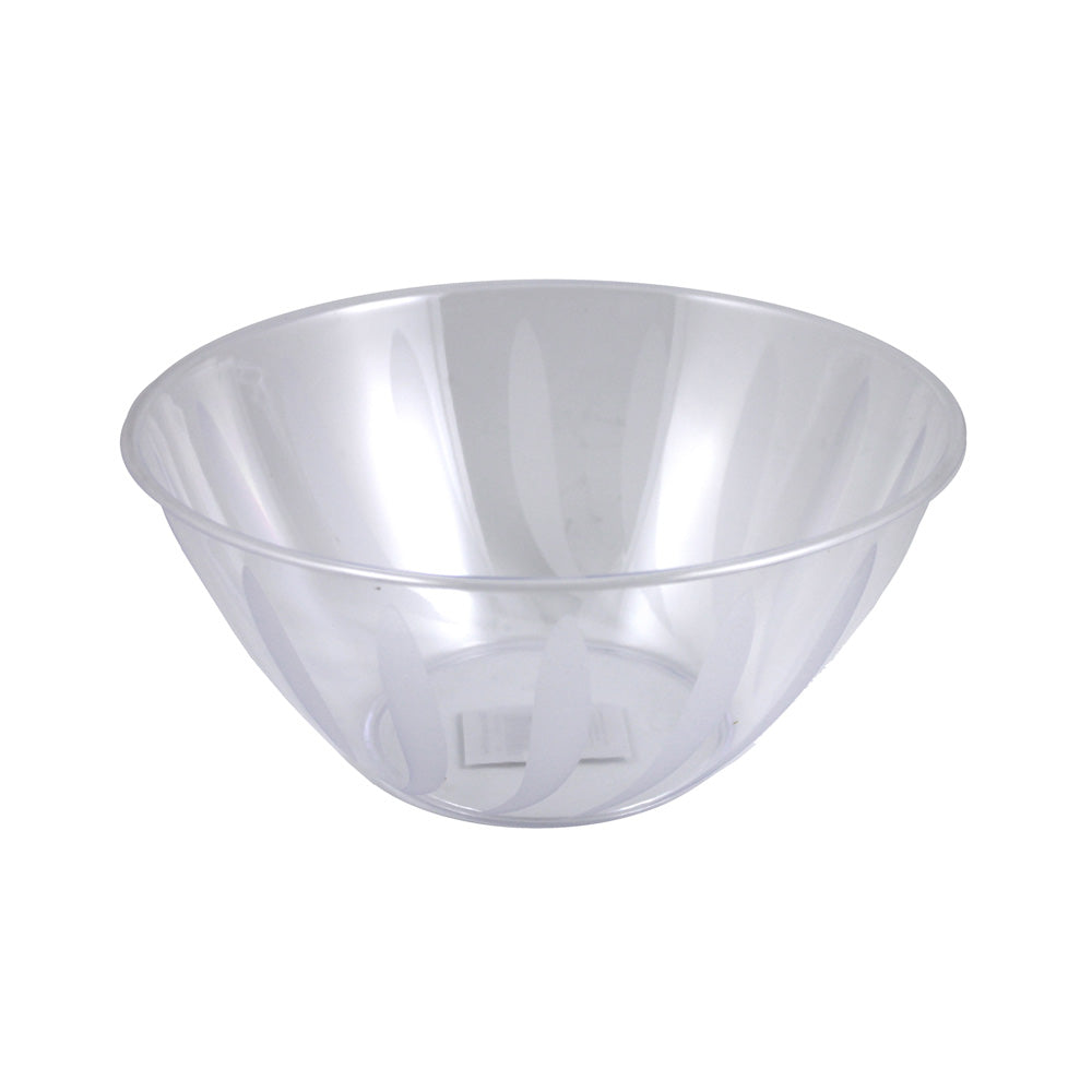 Clear Swirl Bowl