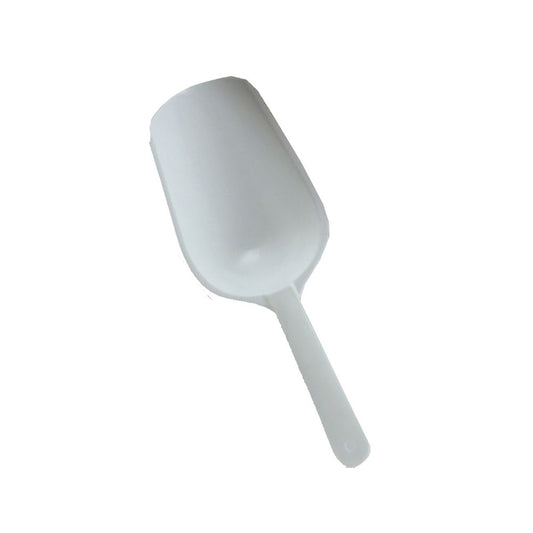 White Plastic Ice Scoop