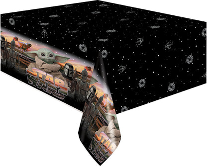 The Mandalorian Plastic Table Cover 54"x84"