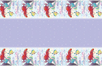 The Little Mermaid Plastic Table Cover 54" x 84"