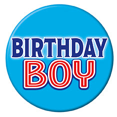 Birthday Boy Button 3in