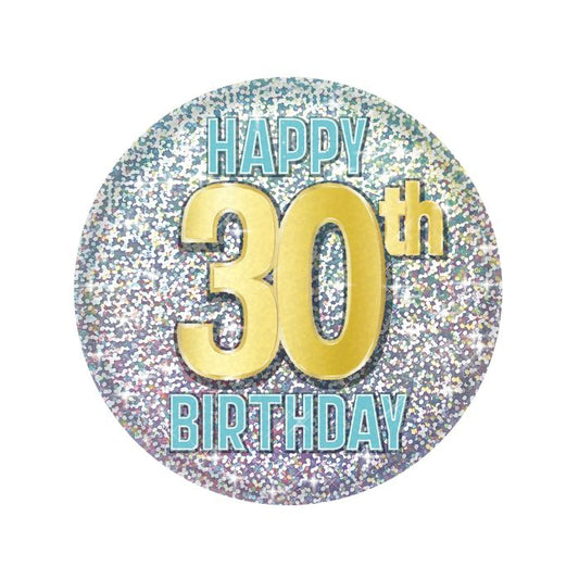 30th Birthday Button