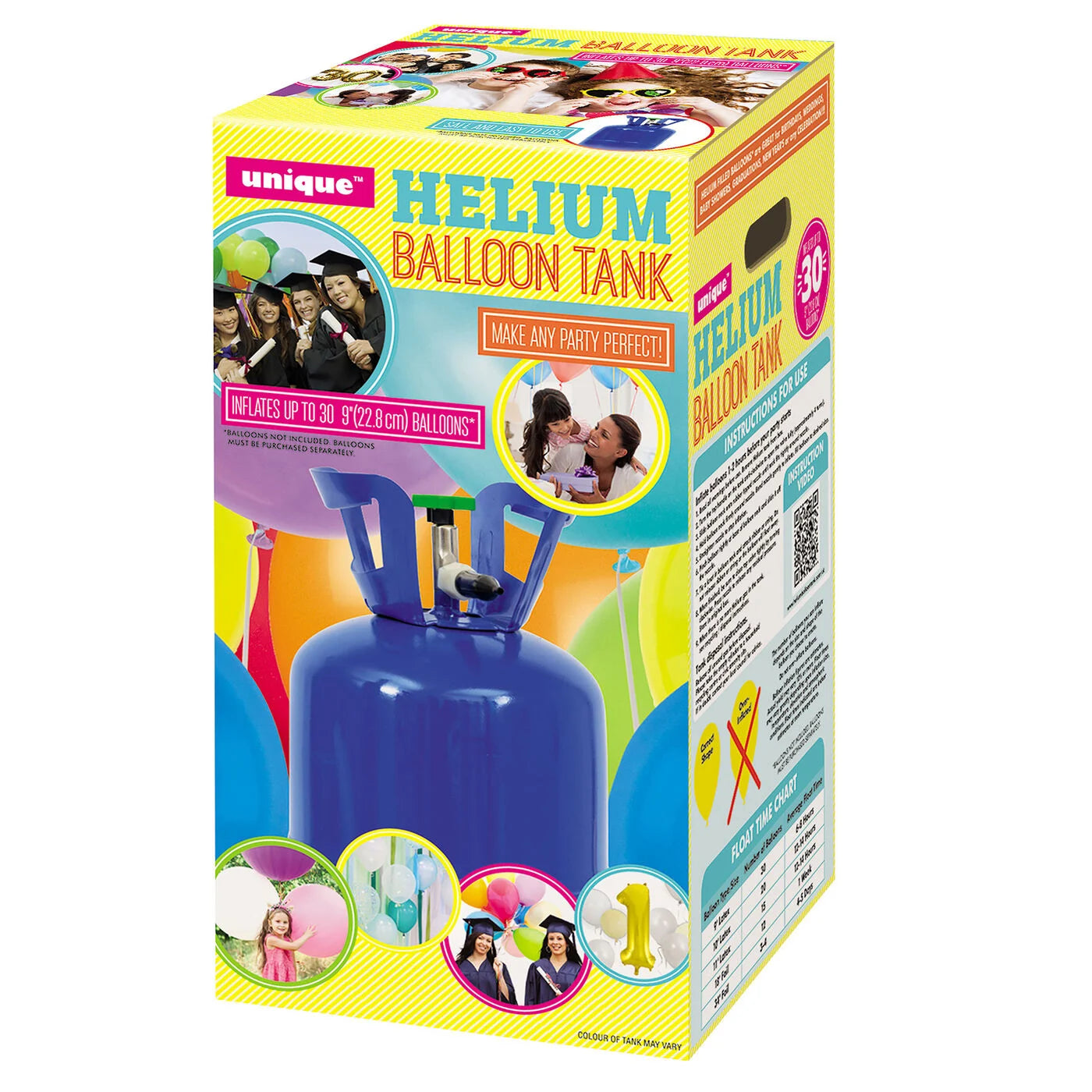 Medium Disposable Helium Tank