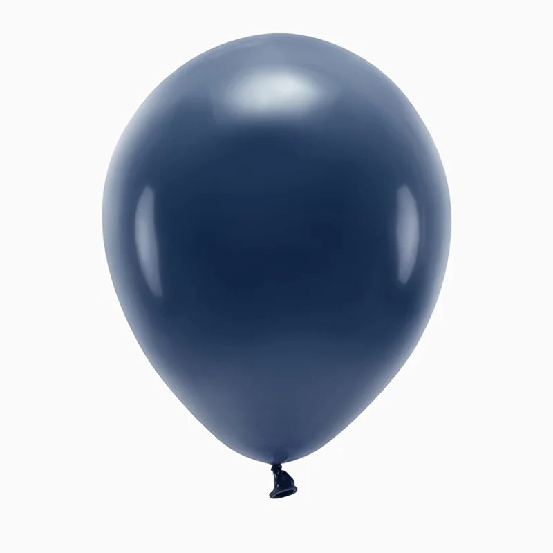 12in Helium Inflated Latex Balloon - Navy Blue